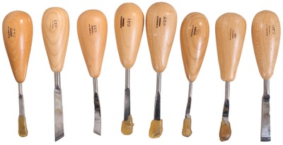 Didssud Forge: Set Of Eight Unused Carving Tools