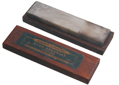 Norton Abrasives, Worcester, Massachusetts: Extra Clean White Arkansas Stone