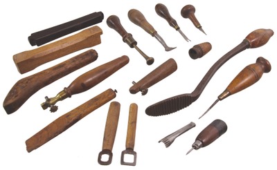 Assorted Makers: Lot Of Assorted Leather Tool