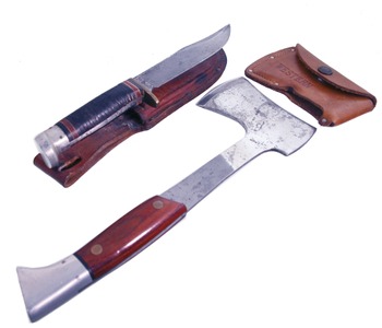 Assorted Makers: Two Outdoor Type Edge Tools