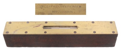 Mulliken & Stackpole, Boston, Massachusetts: Rare 8" Size Bench Level
