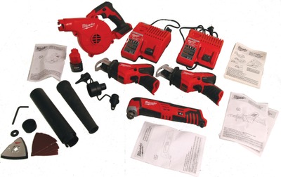 Milwaukee Electric Tool, Brookfield, Wisconsin, No. M12: Unused Set Of 12 Volt Milwaukee Tools