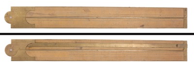 L.C. Stephens & Company, Pine Meadow, Connecticut, No. 23: Two Foot, Two Fold Folding Rule