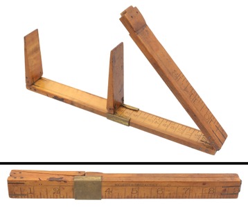 Belcher Bros. & Company, New York, New York: Extra Clean B'wood Folding Shoe Meastur