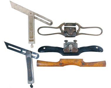 Assorted Makers: Lot Of Clean & Usabl Woodworking Tools