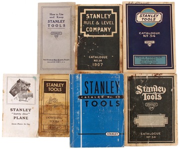 Stanley Rule & Level, No. 34: Four General Line Catalogues