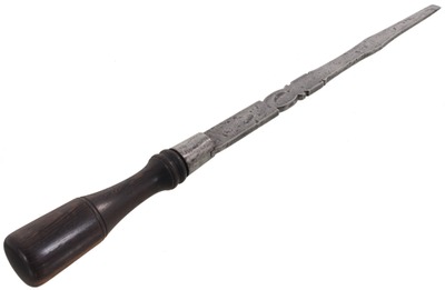 Unmarked: Massive Turnscrew Type Screwdriver