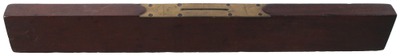 J. Bagot, New York, New York: Unusual Mahogany 22" Level