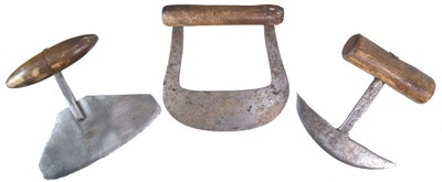 Assorted Makers: Three Early Type Kitchen Choppers