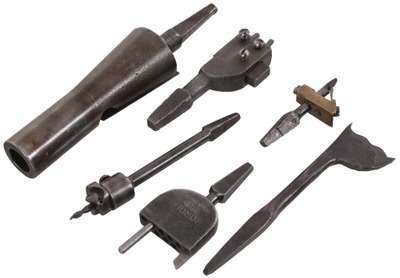 Assorted Makers: Five Interesting Early Auger Bits