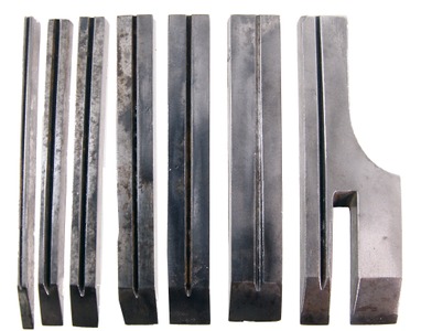 Stanley Rule & Level: Set Of Seven Orig. Cutting Irons