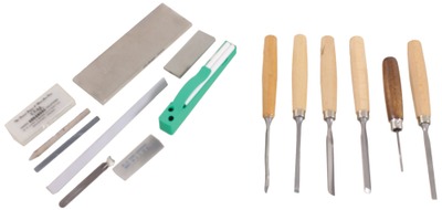 Siegmund Teresiak Kunststoffbau KST, Solingen, Germany: Set Of Five Unused Carving Tools