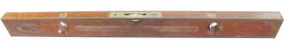 Goodell Pratt Company, Greenfield, Massachusetts: Extra Clean Brass Bound Level
