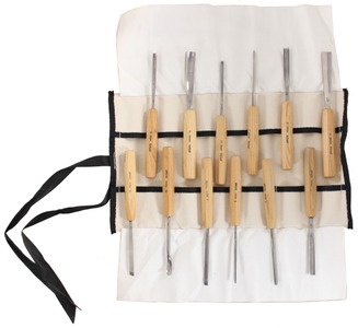 Schaaf Tools, Santa Barbara, California: Unused Set Of 12 Clean Carving Tool