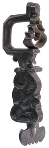 Unmarked: Early Cast Iron "Third Hand" Tool
