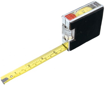 Unmarked: Inside Measure Tape Measure