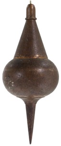 Unmarked: Classic Millwright's Plumb Bob