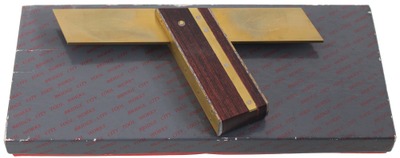 Bridge City Tool Company, Portland, Oregon, No. MS-3: Rosewood & Brass Miter Try Square