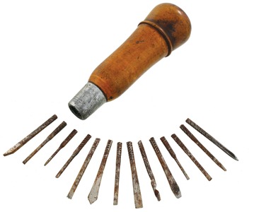 STANLEY (Unmarked), No. 1: Clement's Patent Tool Handle