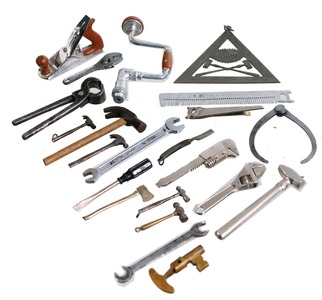 Unmarked: Coll. Of Miniature Hand Tools