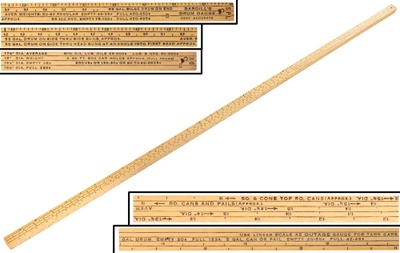 Oscar H. Bardill, Red Wing, Minnesota, No. DRYGAUGE: "Bardill's Drum Gauge" Rule