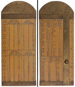 I. & D. Smallwood, Birmingham, England: Extra Clean Cordage Caliper Rule