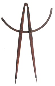 Unmarked: Pair Of Early Wing Divider