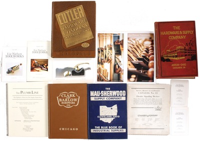 Assorted Makers: Lot Of Early Hdwe. Catalogues
