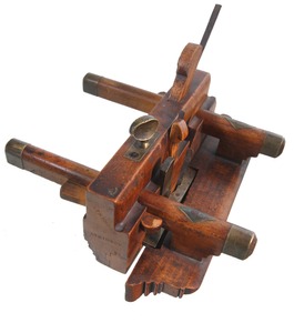 J. Gleave, Bolton, England: Nicely Side Boxed Sash Filletster Plane