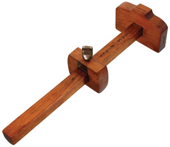 Charles F. Root, Northampton, New Hampshire: Unus. Cherry Body Marking Gauge