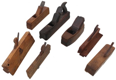 Assorted Makers: Lot Of Seven Spec. Purp. Molding Plane
