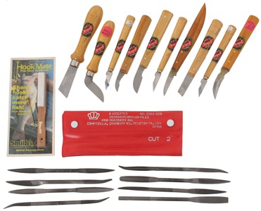 Mark Spannsage, Jahre, Germany: Ten Unused Chip Carving Tools