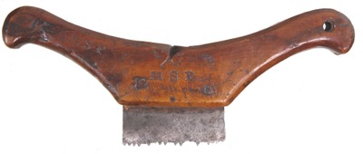 Unmarked: Early European Form Stair Saw