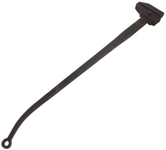 Unmarked: Massive Hand Forged Nut Wrench