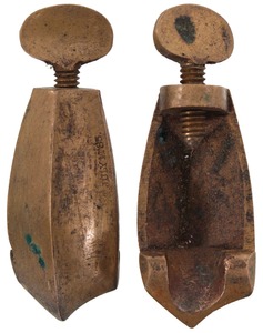 Pliny F. Chandler, Springfield, Massachusetts: Pair Of Patented Chamfer Guides