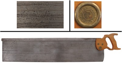 Henry Disston & Sons, Philadelphia, Pennsylvania, No. 4: Extra Clean 6" X 30" Mitre Box Saw