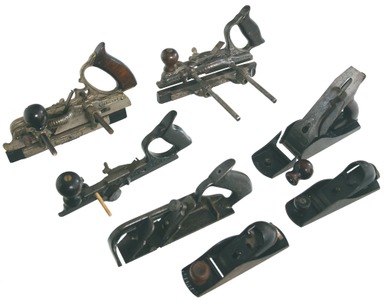 Stanley Rule & Level: Lot Of |id Woodworking Planes