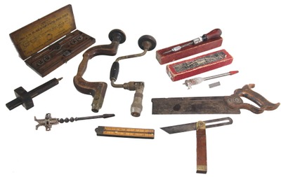 Assorted Makers: Lot Of Clean & Usabl Woodworking Tools