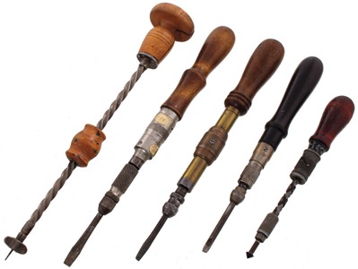 Assorted Makers: Lot Of Four Reciproc Screwdrivers
