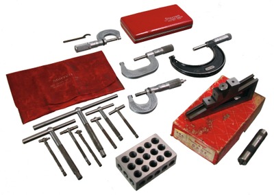 L.S. Starrett Company, Athol, Massachusetts: Lot Of Clean & Usabl Machinists' Tools