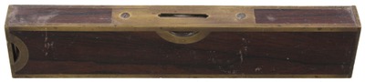 Tower & Lyon, New York, New York: 10" Brass Bound Plumb & Level