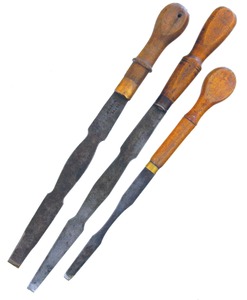 Assorted Makers: Three Early Large Size Screwdrivers