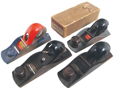 Stanley Rule & Level: Four Extra Clean Block Planes