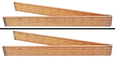 Stanley Rule & Level, No. 31: Early Shrinkage Folding Rule