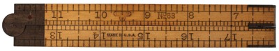 Stanley Rule & Level, No. 63: Two Foot/ Four Fold Folding Rule