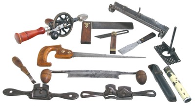 Assorted Makers: Lot Of Clean & Usabl Woodworking Tools