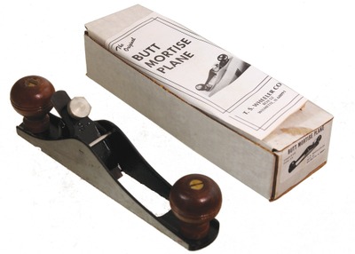 T.S. Wheeler Company, Wilmette, Illinois: Cast Iron Butt Mortise Plane