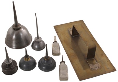 Assorted Makers: Lot Of Asst. Small Size Oil Cans