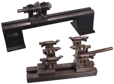 P.T.A., Manchester, England: Orig. Bed For "Pultra" Brand Lathe