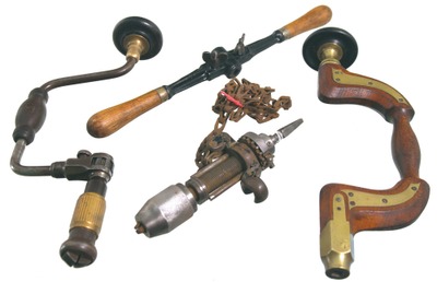 Assorted Makers: Four Clean Drilling & Boring Tools